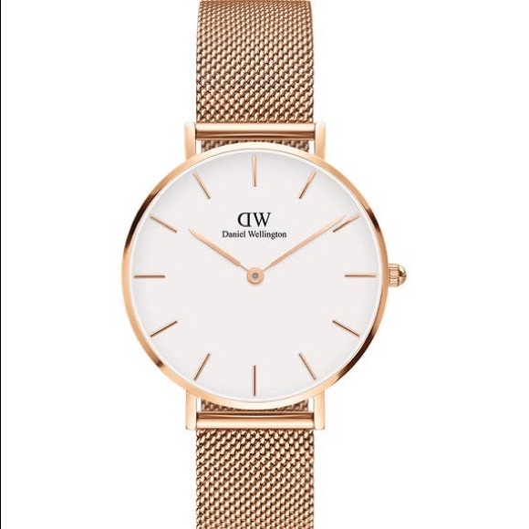 Daniel Welllington petite rose gold Melrose.